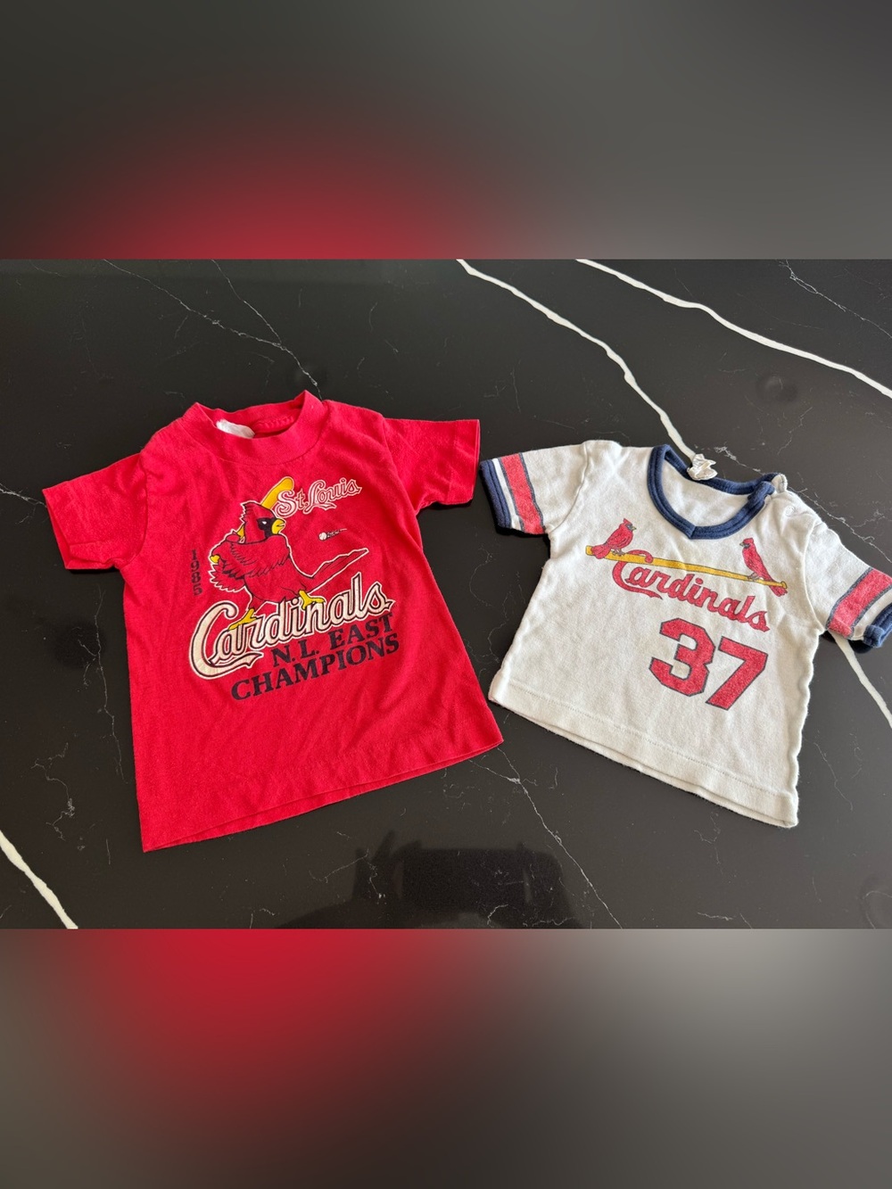 Vintage 1985 St.‎ Louis Cardinals Baby Tees